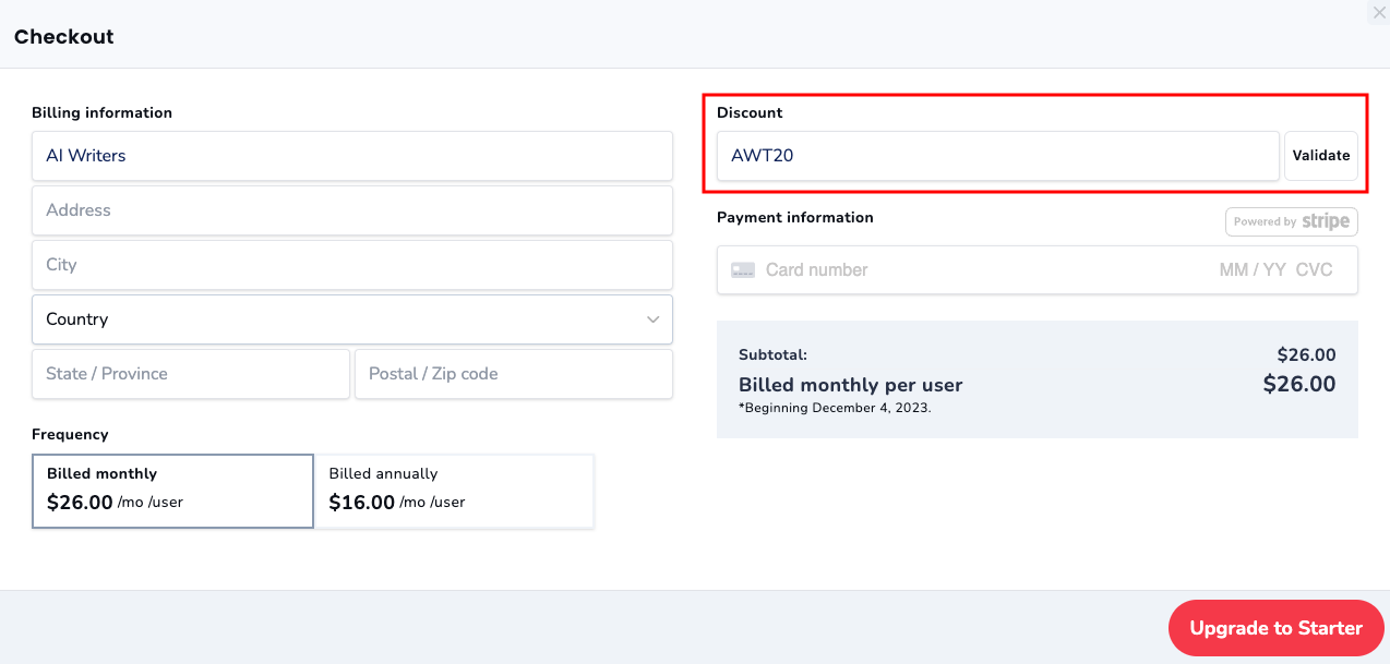 Where To Enter Coupon Code